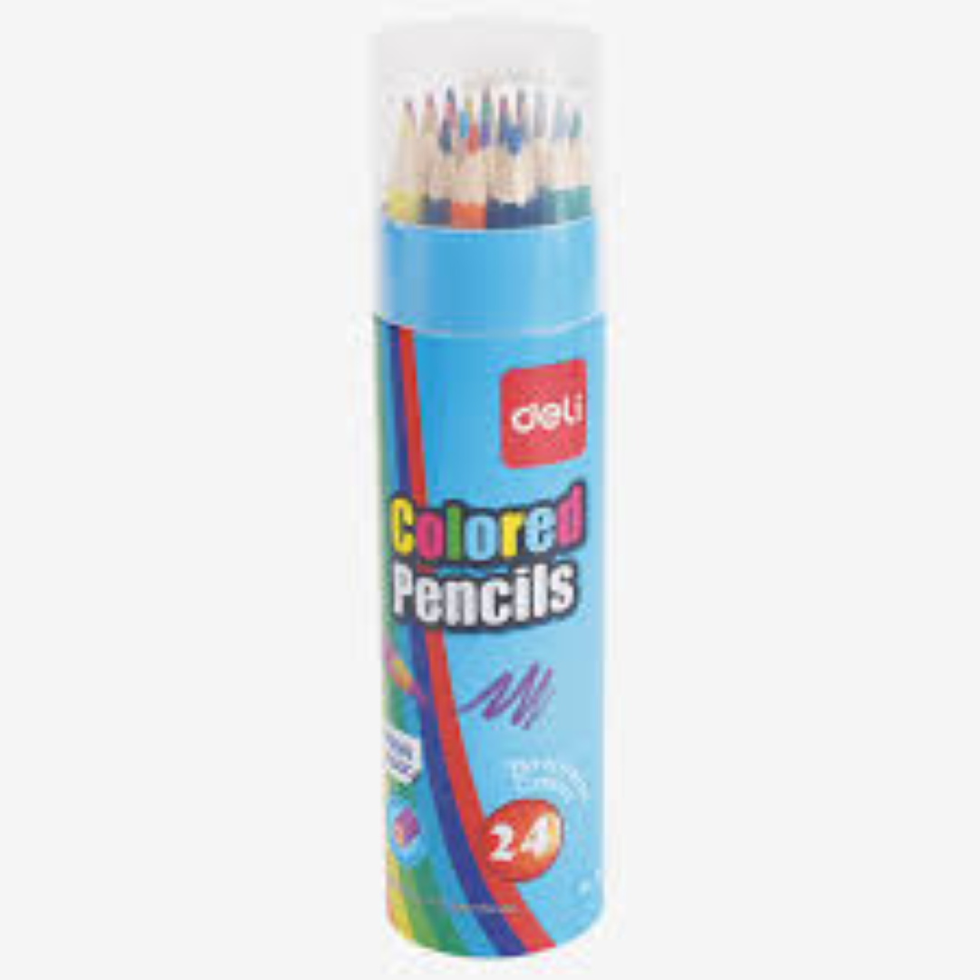 DELI S/24 CYLINDER COLORE PENCIL 7014